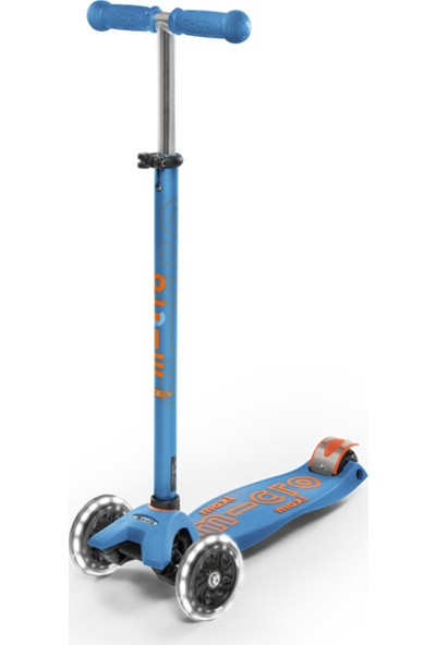 Maxı Mıcro Deluxe Carıbbean Blue Led MCR.MMD085 Caribbean Blue Micro Scooter