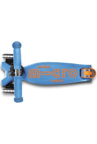 Maxı Mıcro Deluxe Carıbbean Blue Led MCR.MMD085 Caribbean Blue Micro Scooter