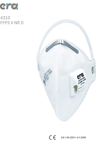 Era 4310 Ffp3 Ventilli Maske - 5 Adet