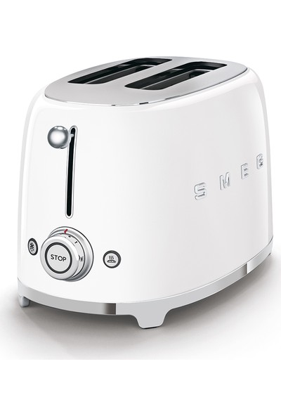Smeg TSF01WHEU 2x2 Ekmek Kızartma Makinesi Beyaz
