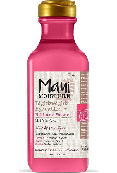 Maui Hibiscus Water Şampuan 385 ml