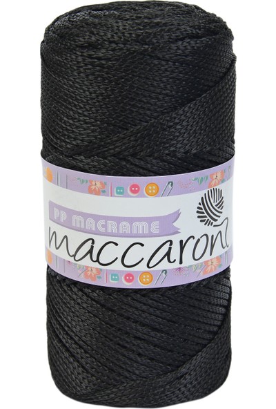Maccaroni Polyester Makrome Leke Tutmaz 200 gr 230 m x 2 mm