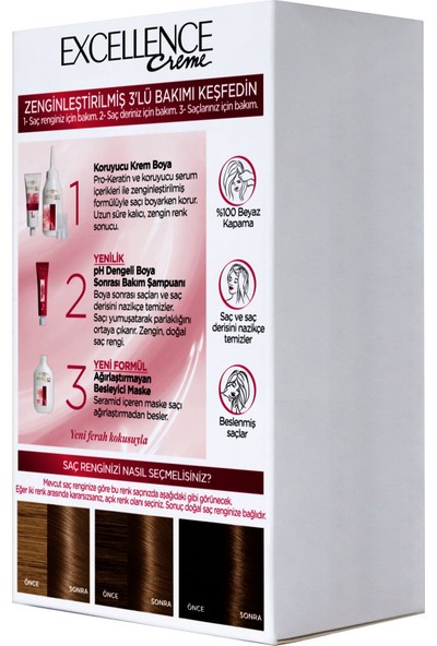 L'oréal Paris Excellence Creme Saç Boyası 7.3 Altın Kumral