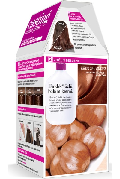 L'Oréal Paris Casting Crème Gloss Saç Boyası 680 Bronz Kahve