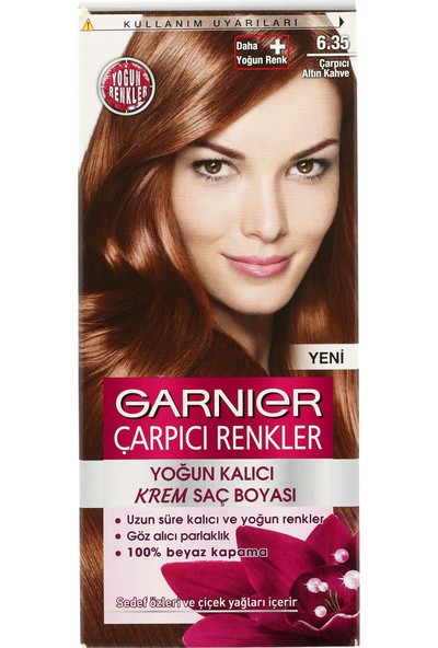 Garnier Çarpıcı Renkler 6.35 Çarpıcı Altın Kahve