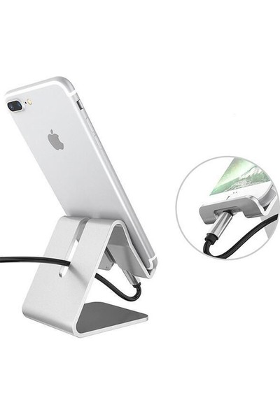 Wonderlust Masaüstü Metal Stand Telefon ve Tablet Standı Dock