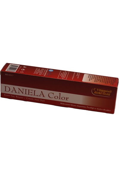 Daniela Color Krem Saç Boyası Koyu Gri