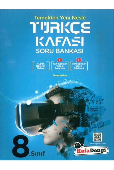 Kafa Dengi Yayınları 8. Sınıf Türkçe Kafası Soru Bankası
