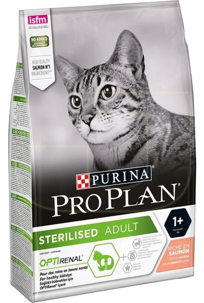 Purina Proplan Sterilised Somonlu Kedi Maması 1.5 kg