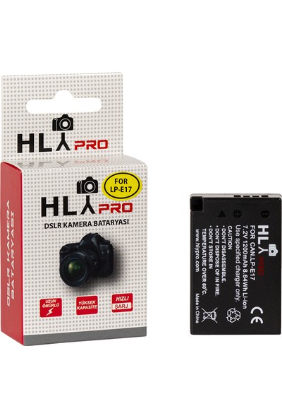 Hlypro Canon LP-E17 Batarya