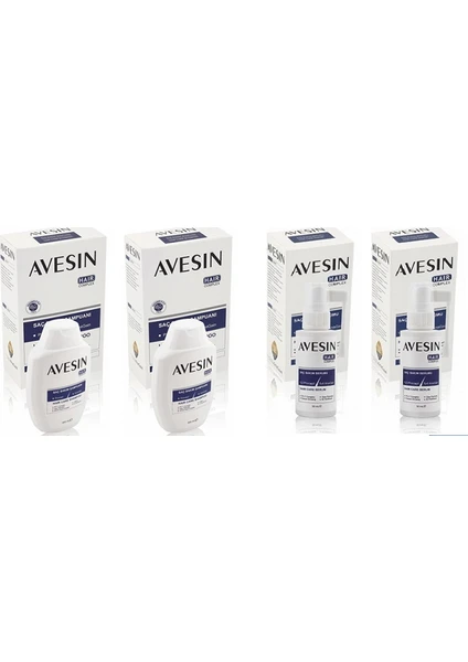 Avesin Hair Complex 2'si 1 Arada 4'lü Saç Bakım Seti