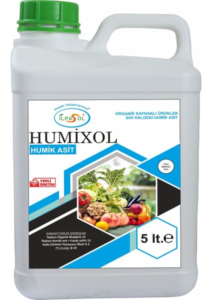 Ilpasol Humixol Humik Fülvik Asit Leonardit Menşeli 5 Lt