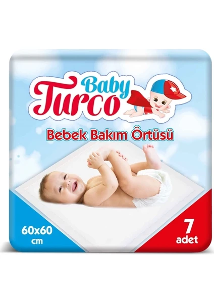 Baby Turco Bebek Bakım Örtüsü - 7 Adet