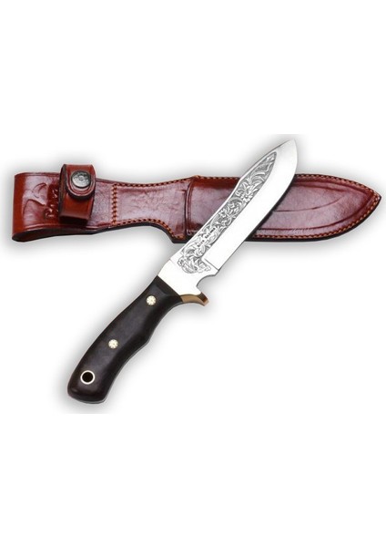 Bora 412 C Safari Gravürlü Bıçak