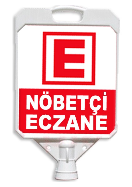 Eczane Yönlendirme Dubası ve Nöbetci Eczane Yedek Başlıklı Duba modelleri
