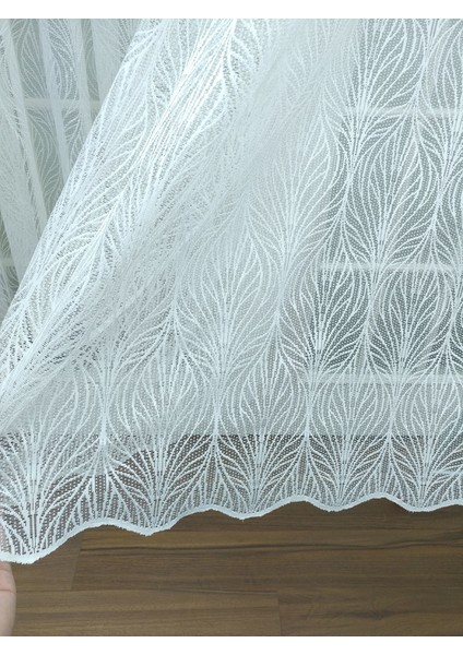 Özel Örme Dokulu Tül Perde 200 x 250 Normal Pile 1/2.5