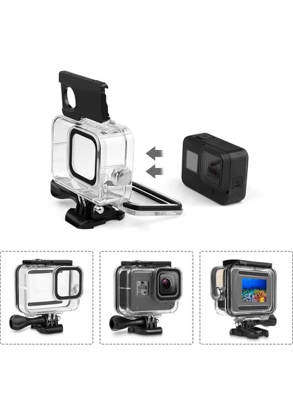 Gopro Hero 8 Başlangıç Aksesuar Seti + Taşıma Çantası