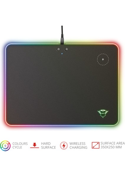 23184 Trust GXT750 Qlide QI 5W Mouse Pad