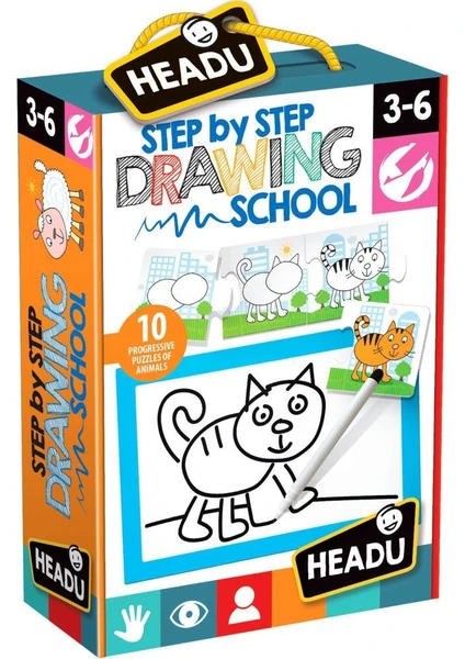 HEADU STEP BY STEP DRAWING SCHOOL (3-6 YAŞ)