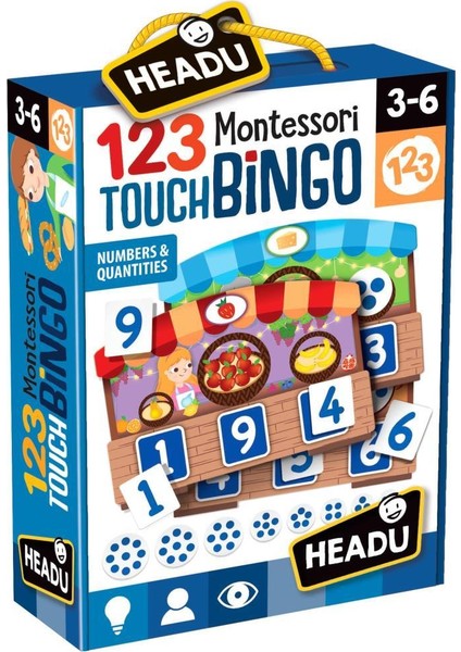 123 MONTESSORI TOUCH BINGO (3-6 YAŞ)