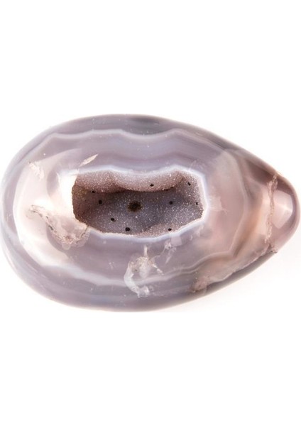 Kalsedon Akik Druze Doğal Taş Parça