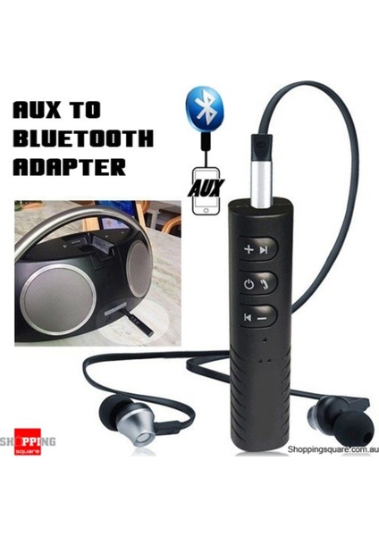 Bluetooth Aux Araç Kiti Siyah fırsatları