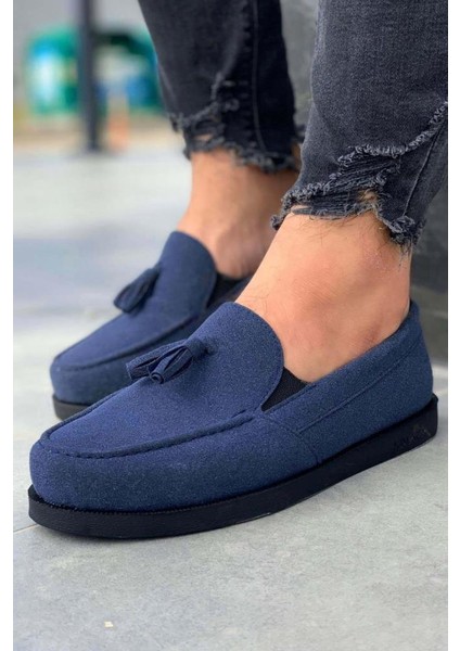 Loafer Erkek Ayakkabı 007 Mavi