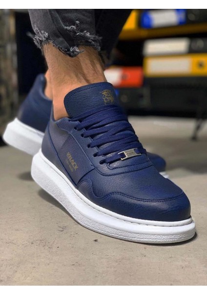 Yüksek Taban Günlük Ayakkabı 040 Lacivert