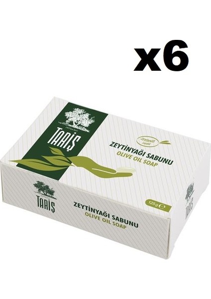 Zeytinyağı Sabunu 125 gr x 6 Adet