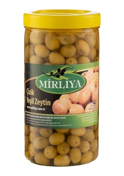 Yeşil Çizik Zeytin 1 kg