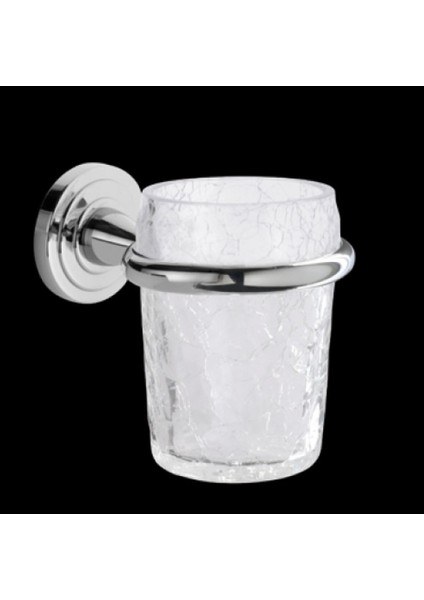 Duvara Monte Diş Fırçalık Krom