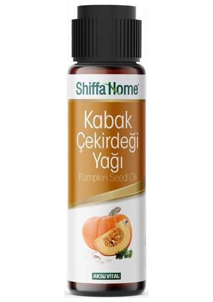 Shiffa Home  Kabak Çekirdeği Yağı Cam Şişe 50 ml