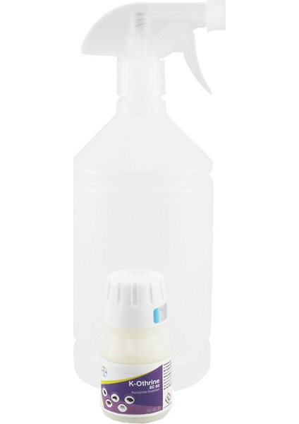 K-Othrine SC50 50 ml + 1 Lt Sprey Dozaj Şişesi