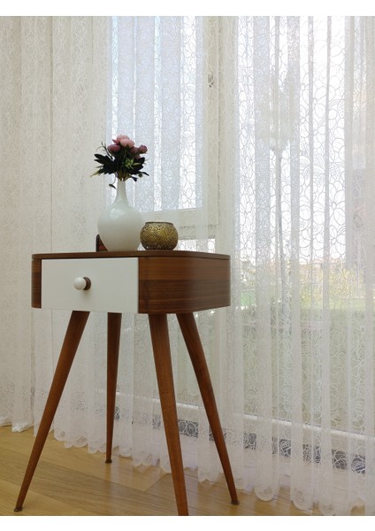 Özel Örme Dokulu Tül Perde 450 x 260 Normal Pile 1/2.5