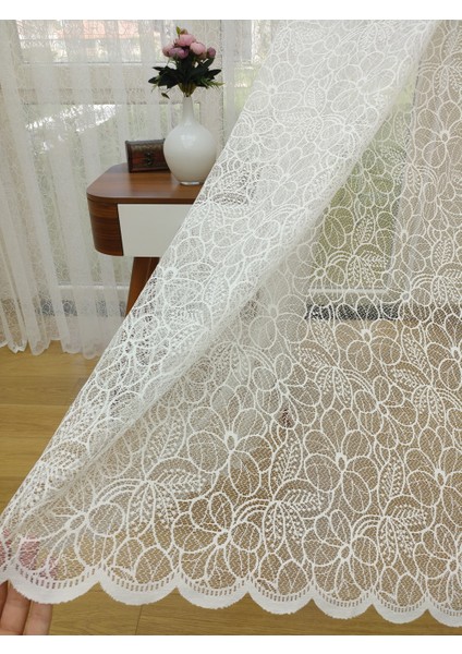 Özel Örme Dokulu Tül Perde 450 x 260 Normal Pile 1/2.5