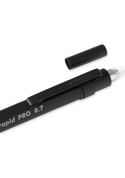 Rapid Pro Mat Siyah 0.7 mm Versatil Kalem