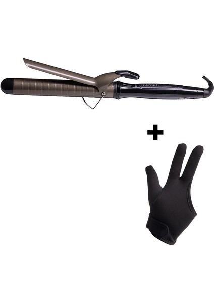 EPS319 Titanyum Kaplı Profesyonel Saç Maşası 32MM Isıya Dayanıklı Eldivenli fiyatları