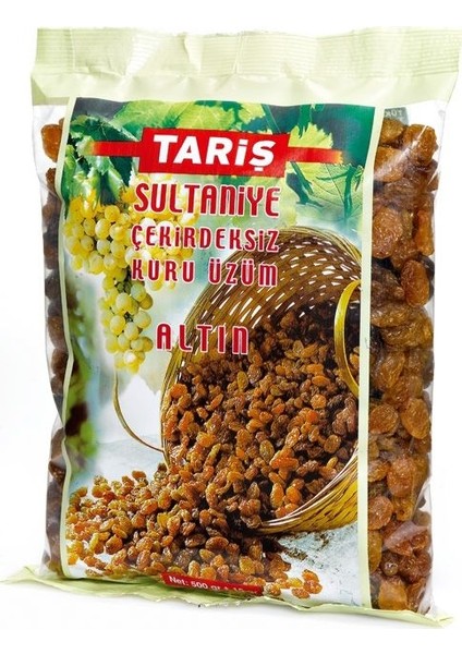 Sultaniye Çekirdeksiz Kuru Üzüm 500 gr Selefon