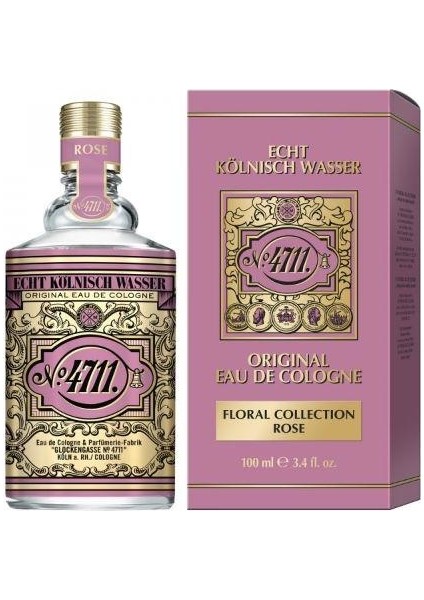 Original Eau De Cologne Floral Collection Rosel Edc 100 ml Kadın-Erkek