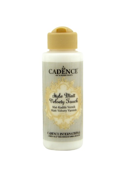 Akrilik Vernik 120 ml Kadife Dokulu Mat