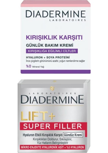 Bakım Kremi 50 ml + Lift+ Superfiller Gündüz Bakımı 50 ml