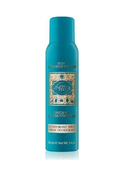 Original Eau De Cologne Deodorant Spray 150 ml