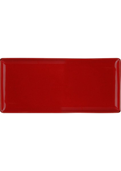 Seasons Kırmızı Baton Pasta Tabağı 35 x 16 cm