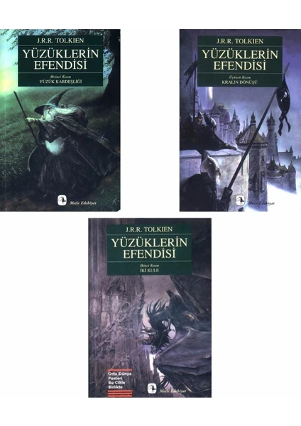 Yüzüklerin Efendisi 3: Yüzük Kardeşliği, İki Kule, Kralın Dönüşü - John Ronald Reuel Tolkien