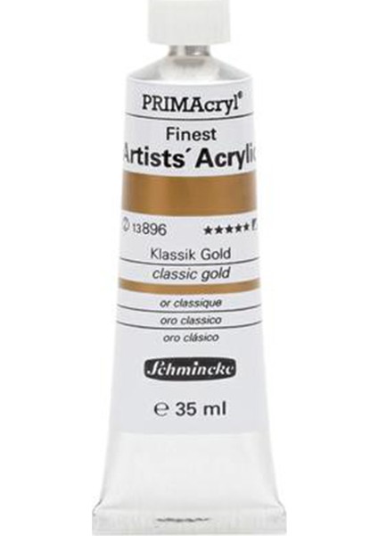 Schmıncke PRIMACRYL896 Klassık Gold 35 ml