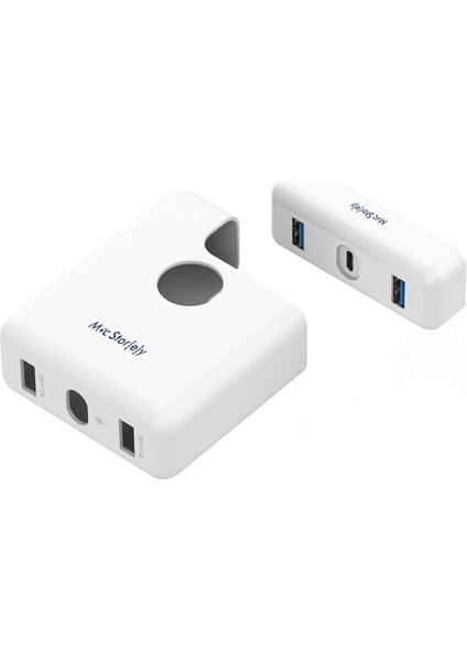 USB Çoğaltıcı Çoklayıcı USB-C Şarj Aleti Kılıfı 2xUSB3.0 USB-C 61W A1718 USB-C 87W A1719