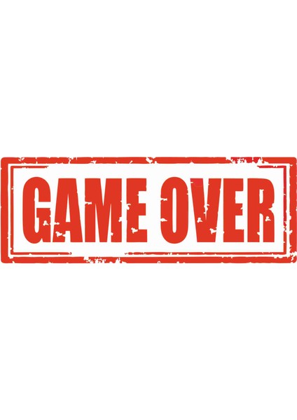 Game Over Sticker