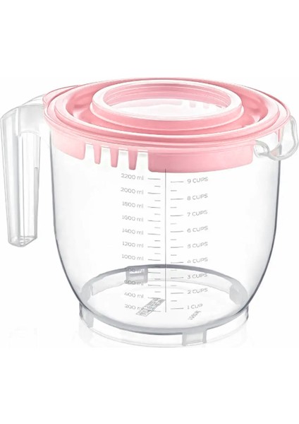 2200 ml Kapaklı Mikser Kabı (MRD449)