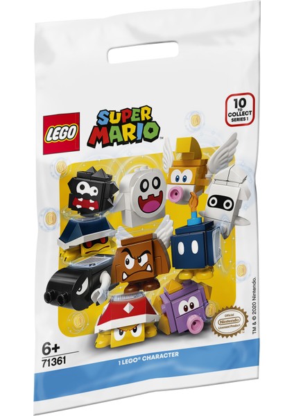 ® Super Mario# Karakter Paketleri 71361 Yapım Seti (Kapalı Paket 1 Adet Minifigür)