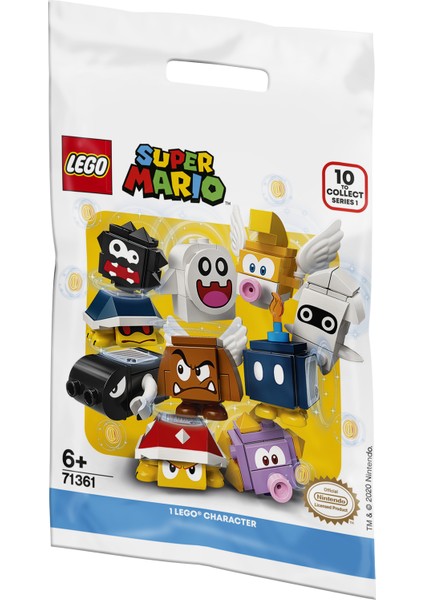 ® Super Mario# Karakter Paketleri 71361 Yapım Seti (Kapalı Paket 1 Adet Minifigür)